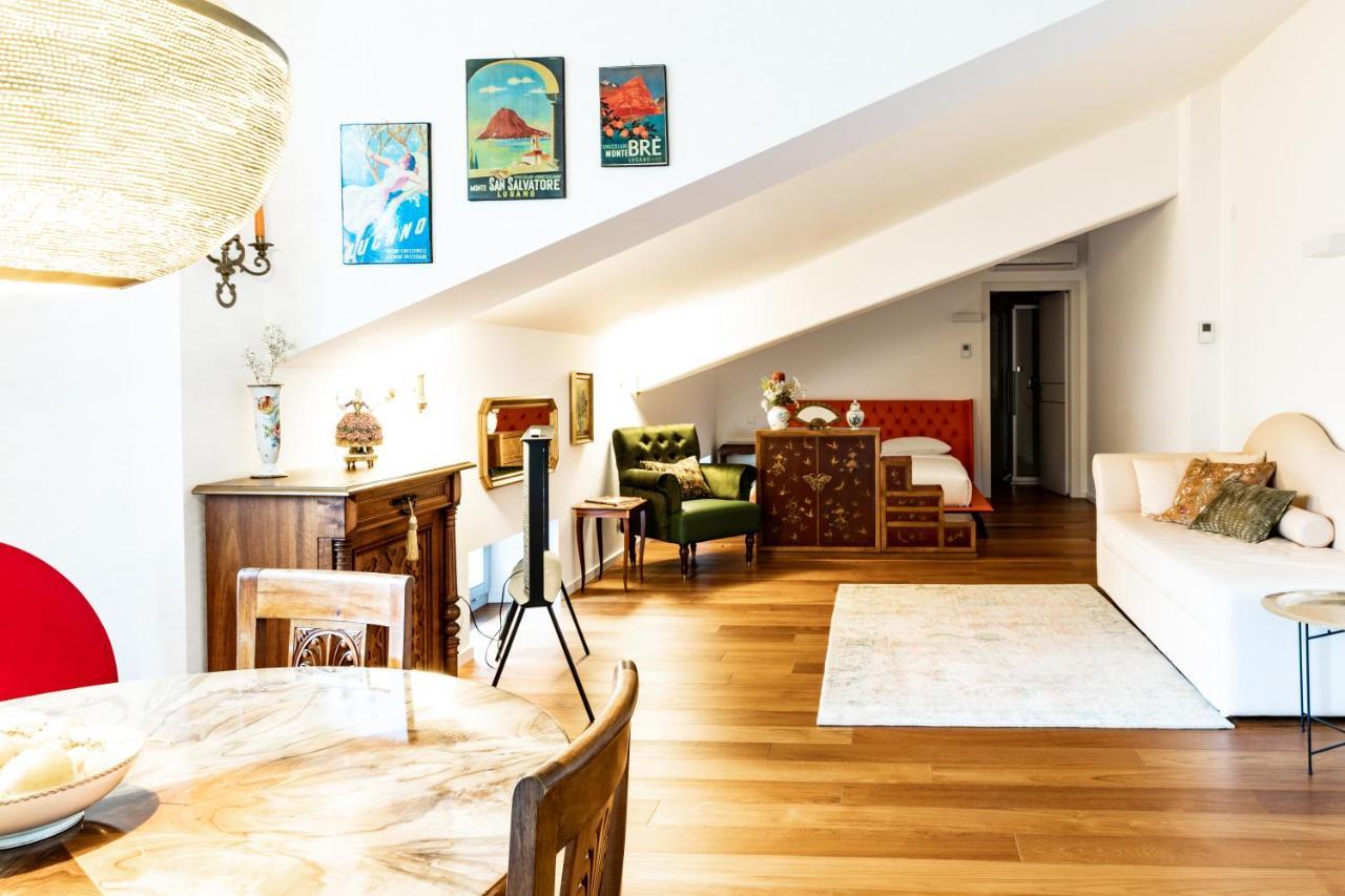 Al Ciani Balcony Suite Lugano Kültér fotó